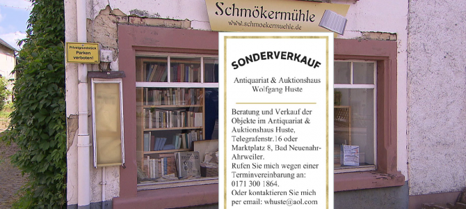 Büchersonderverkauf in der Nähe von Gerolstein, in der Eifel. Ideal für Wiederverkäufer_innen!